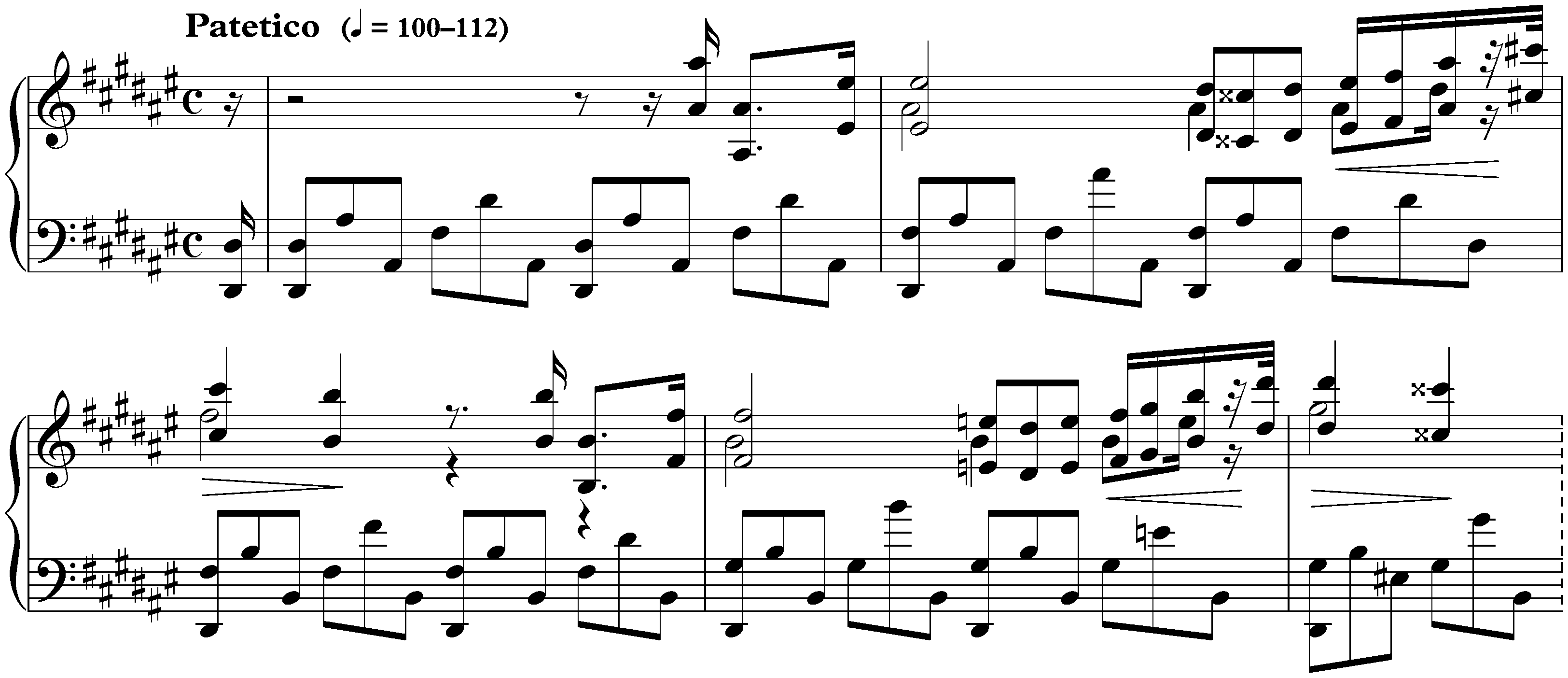 Douze Études, op. 8; 12. D-sharp minor