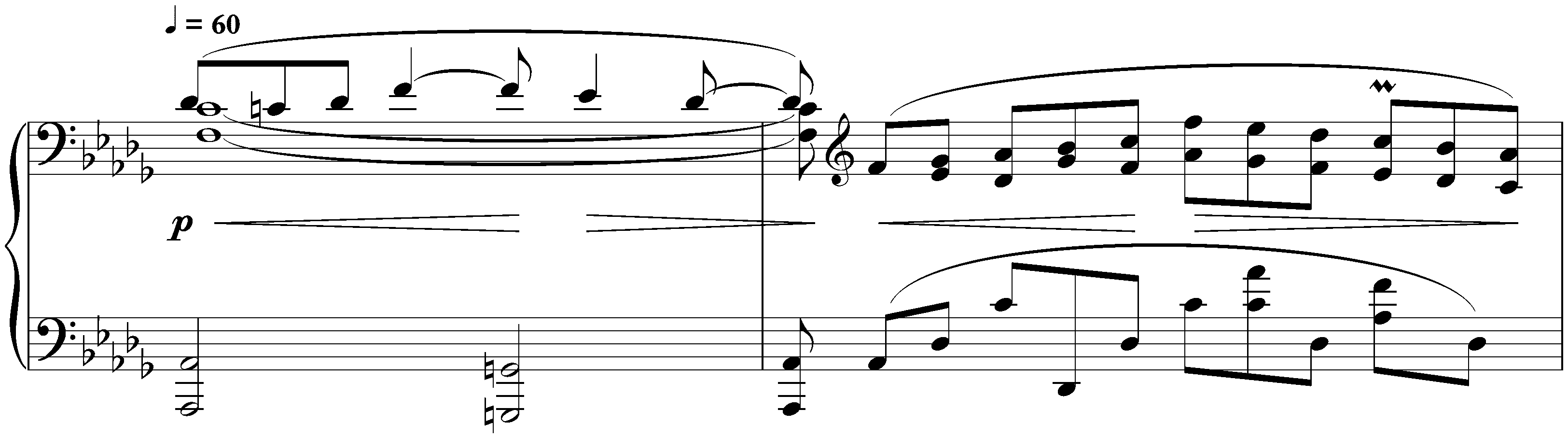 Deux Impromptus, op. 12; 2. B-flat minor
