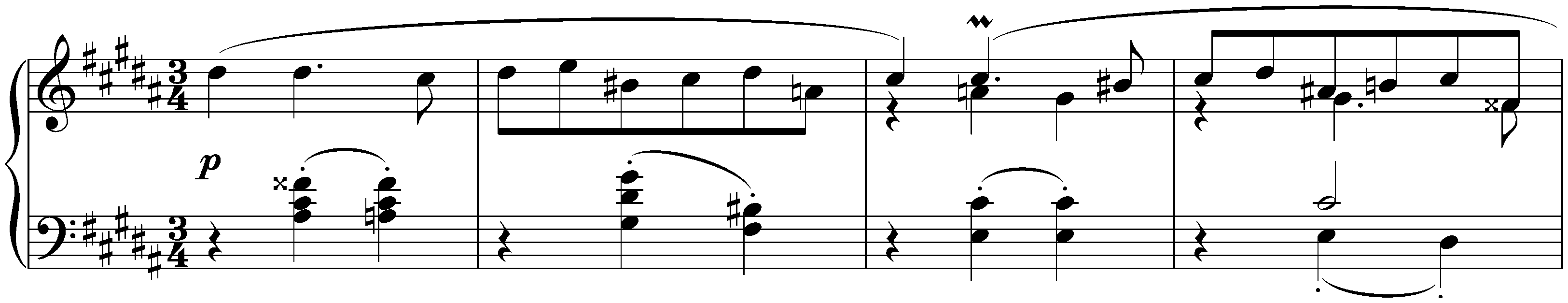 Deux Impromptus à la mazur, op. 7; 1. G-sharp minor