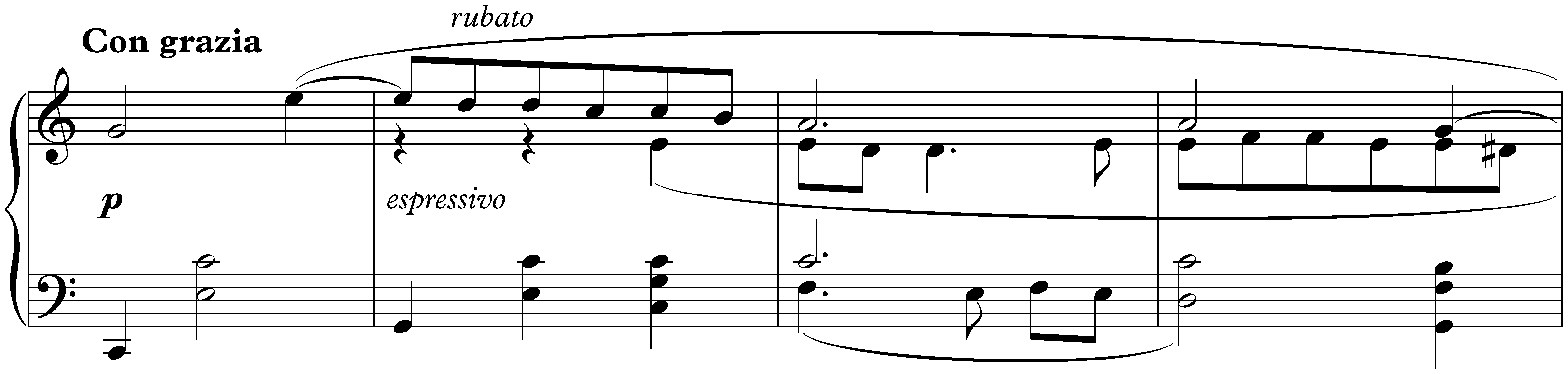 Dix Mazurkas, op. 3; 4. E major