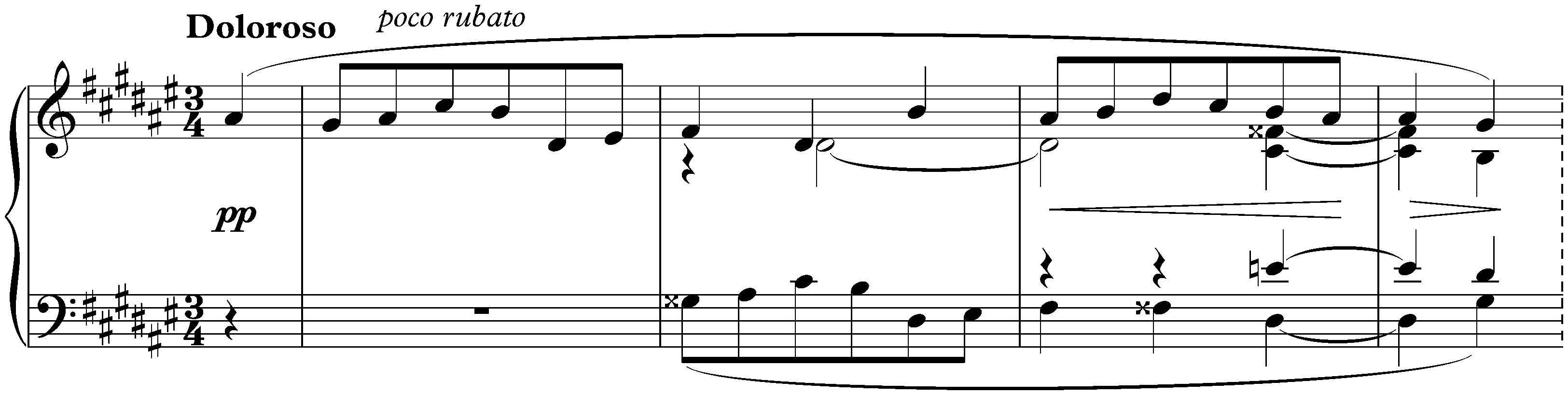 Dix Mazurkas, op. 3; 5. D-sharp minor