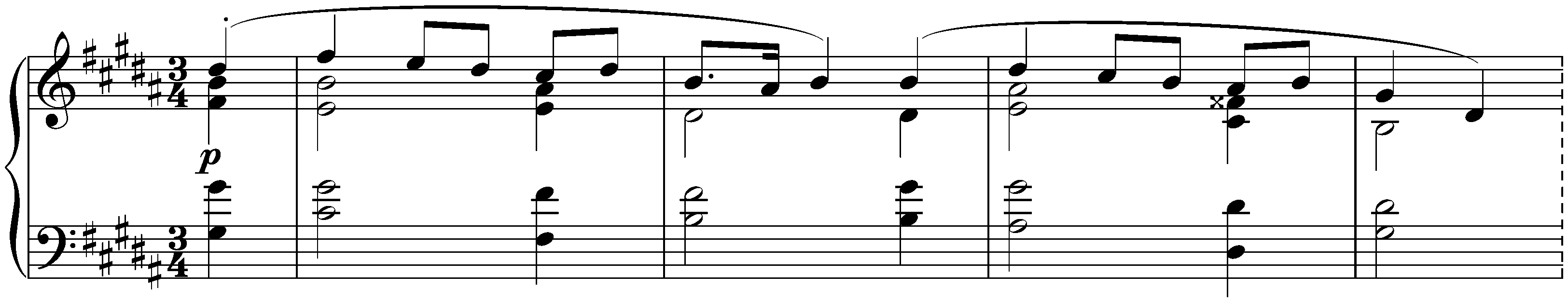 Dix Mazurkas, op. 3; 9. G-sharp minor