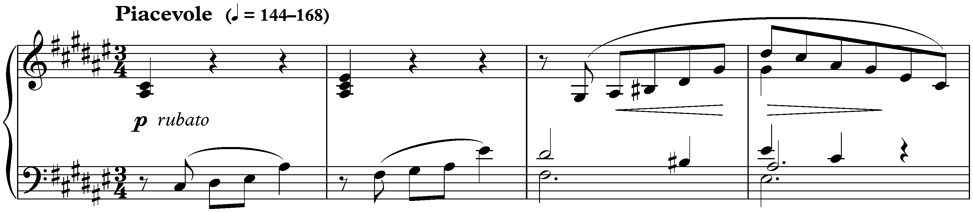 Deux Mazurkas, op. 40; 2. F-sharp major