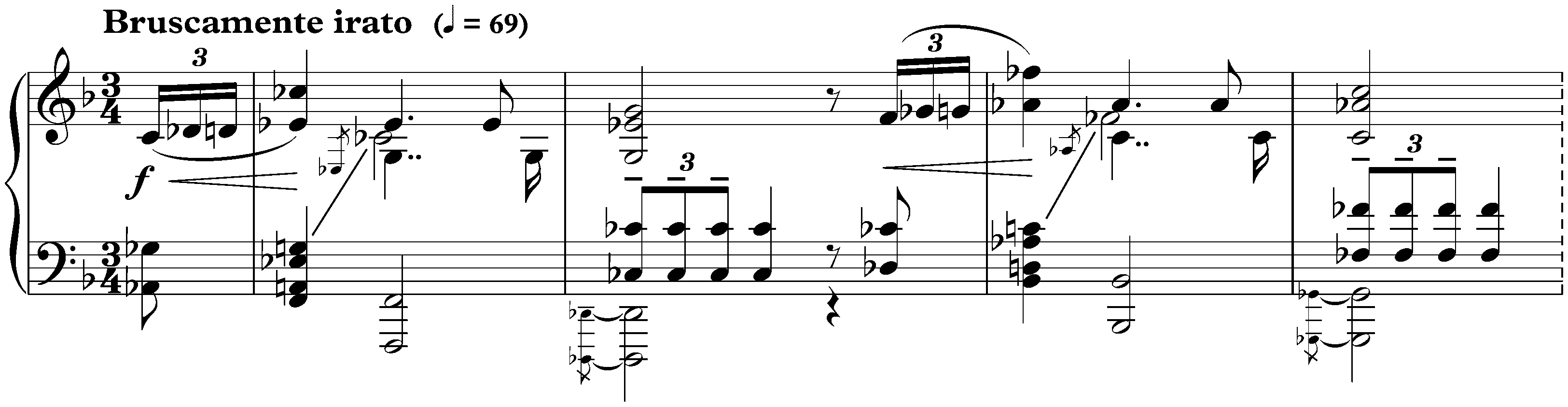 Trois Morceaux, op. 49; 2. Prélude in F major