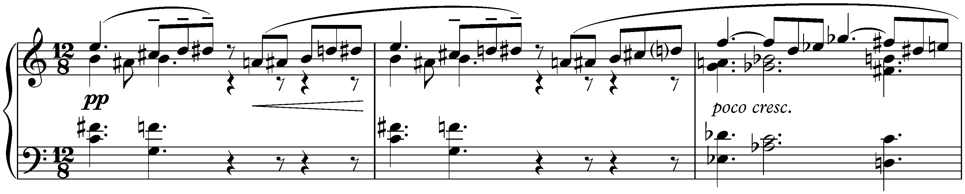 Deux Morceaux, op. 57; 1. Désir