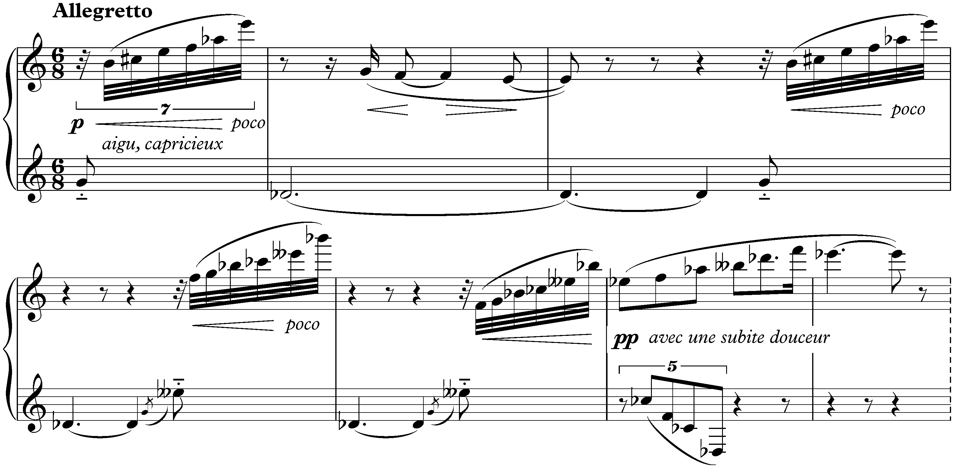 Deux Poèmes, op. 69; 2.