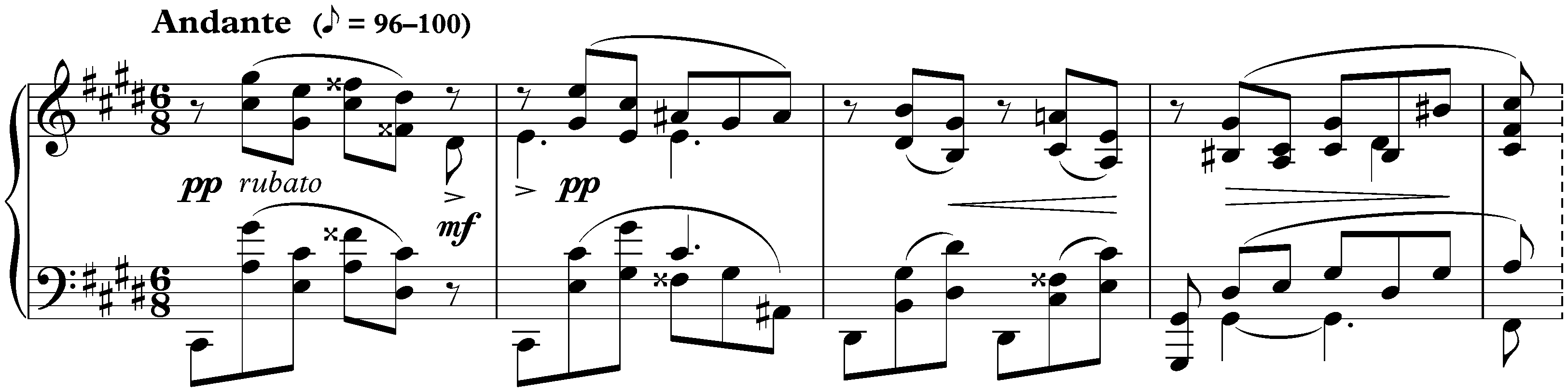 Vingt-quatre Préludes, op. 11; 10. C-sharp minor