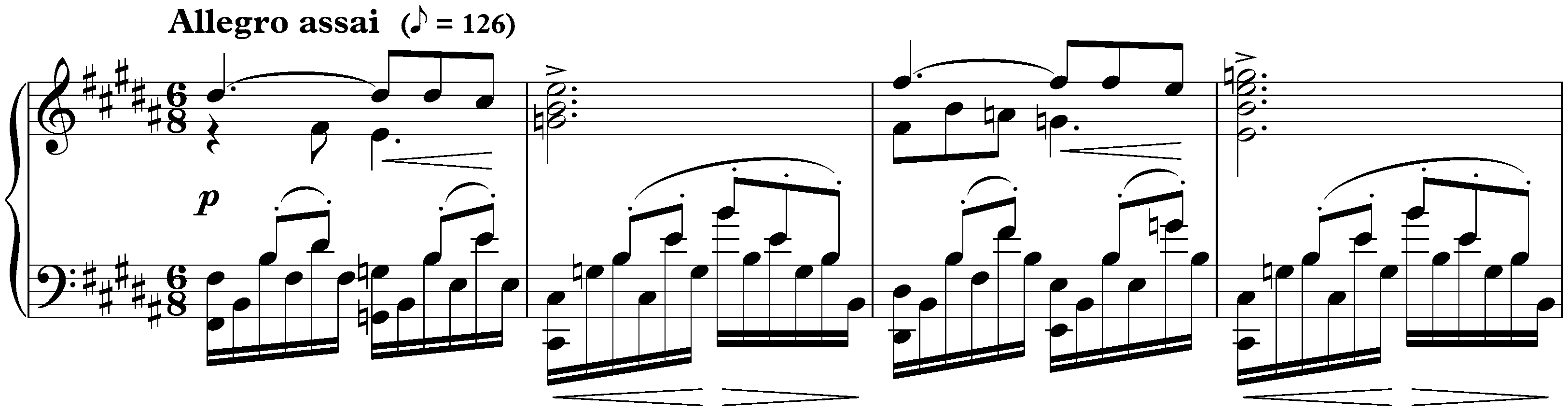 Vingt-quatre Préludes, op. 11; 11. B major