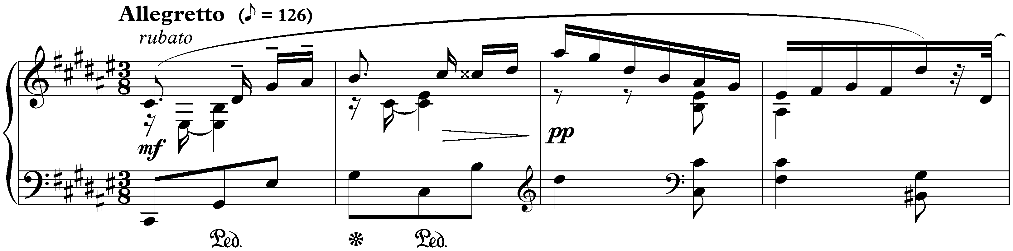 Cinq Préludes, op. 16; 5. F-sharp major