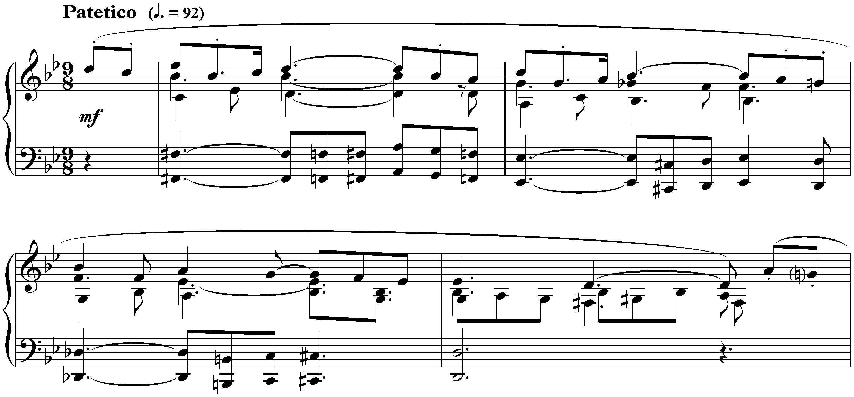 Deux Préludes, op. 27; 1. G minor