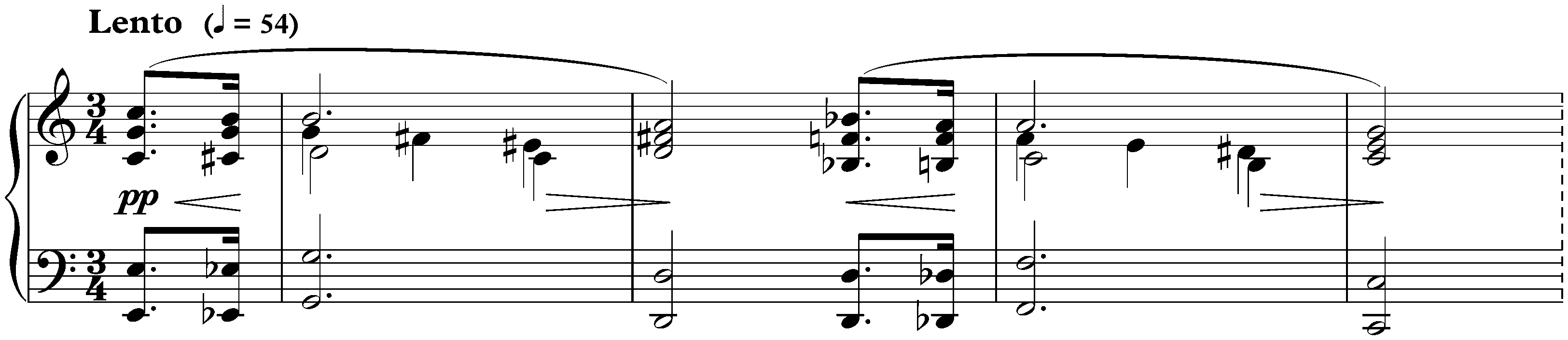 Quatre Préludes, op. 31; 4. C major