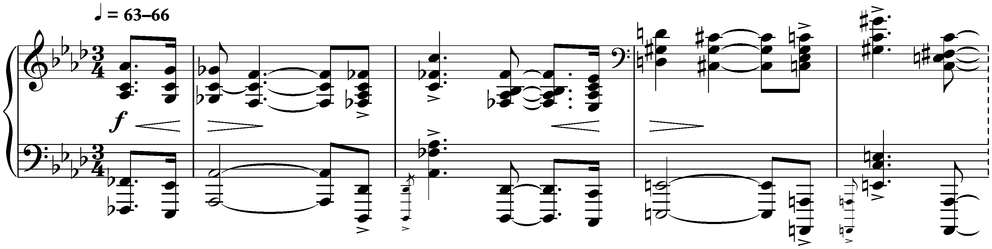 Quatre Préludes, op. 39; 4. A-flat major