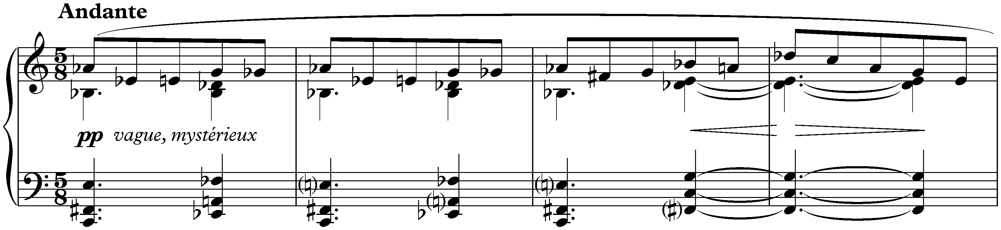 Deux Préludes, op. 67; 1.