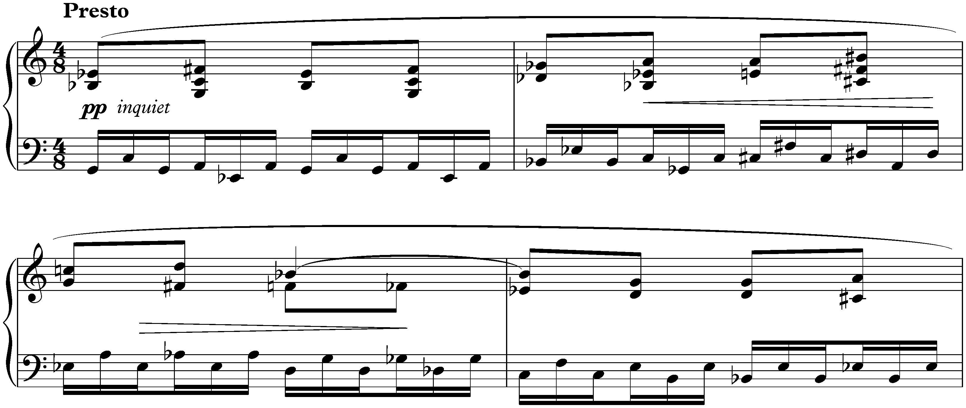 Deux Préludes, op. 67; 2.