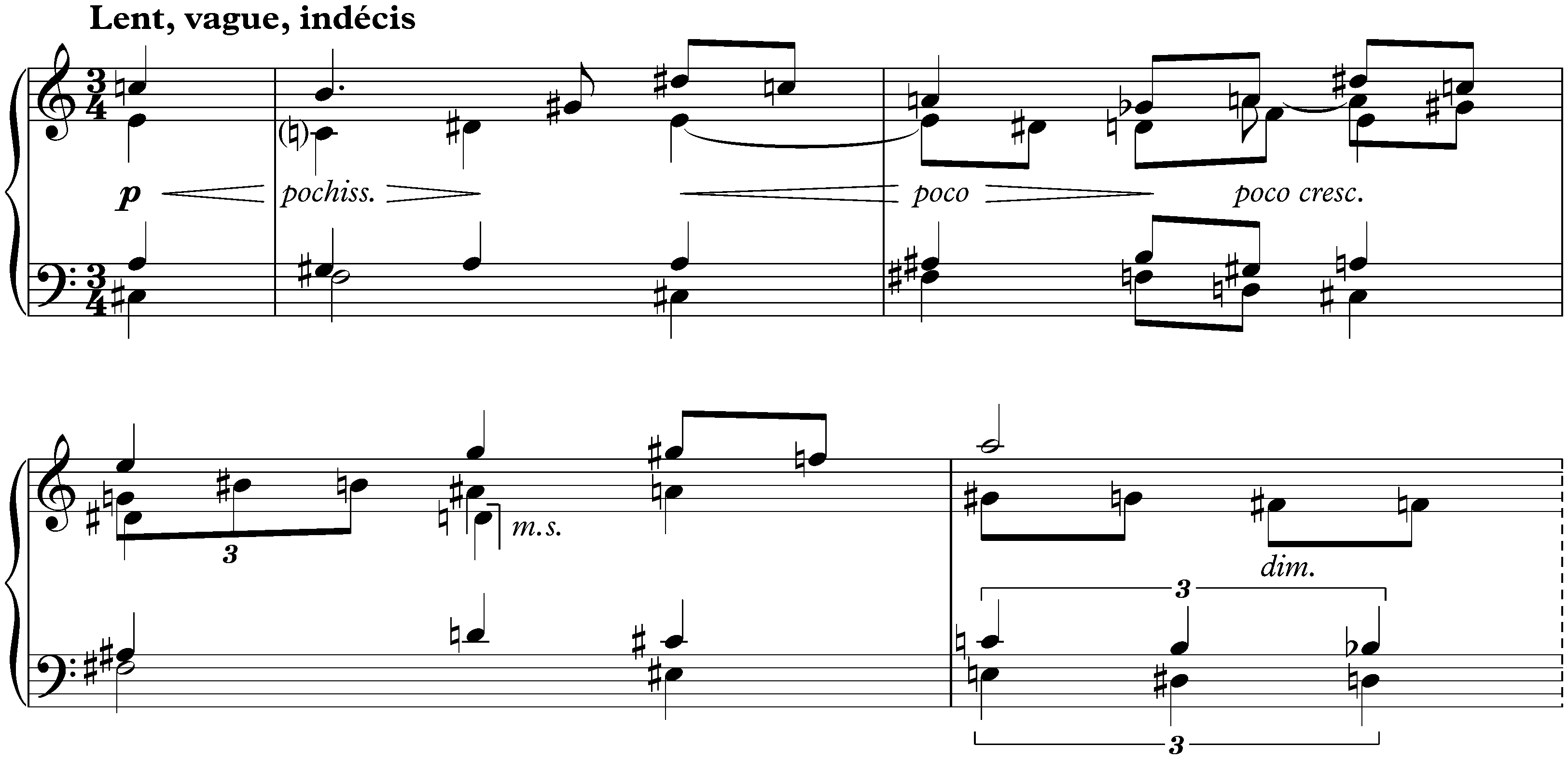 Cinq Préludes, op. 74; 4.