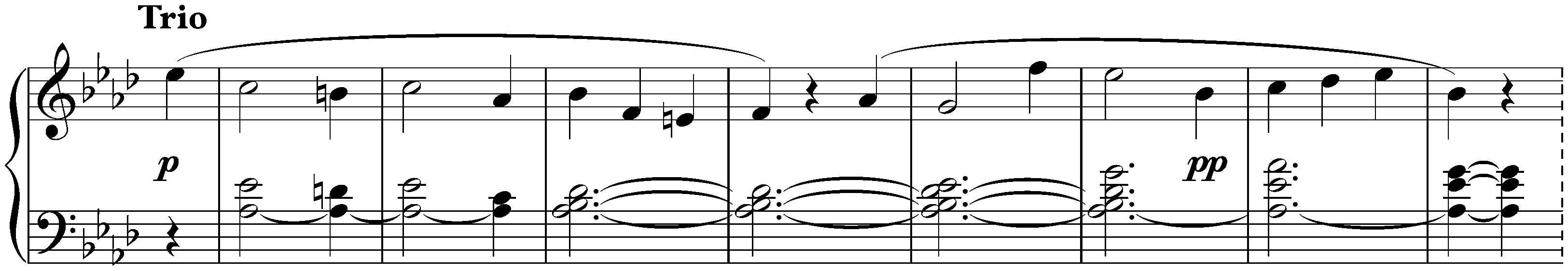 Scherzo in E-flat major, WoO 4
