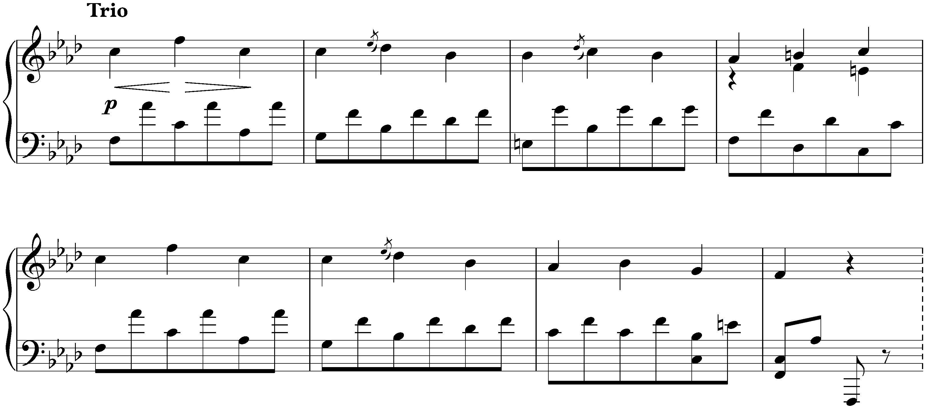 Scherzo in A-flat major, WoO 5