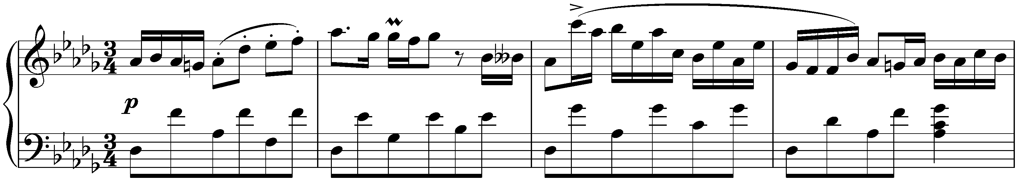 Scherzo in D-flat major, WoO 5