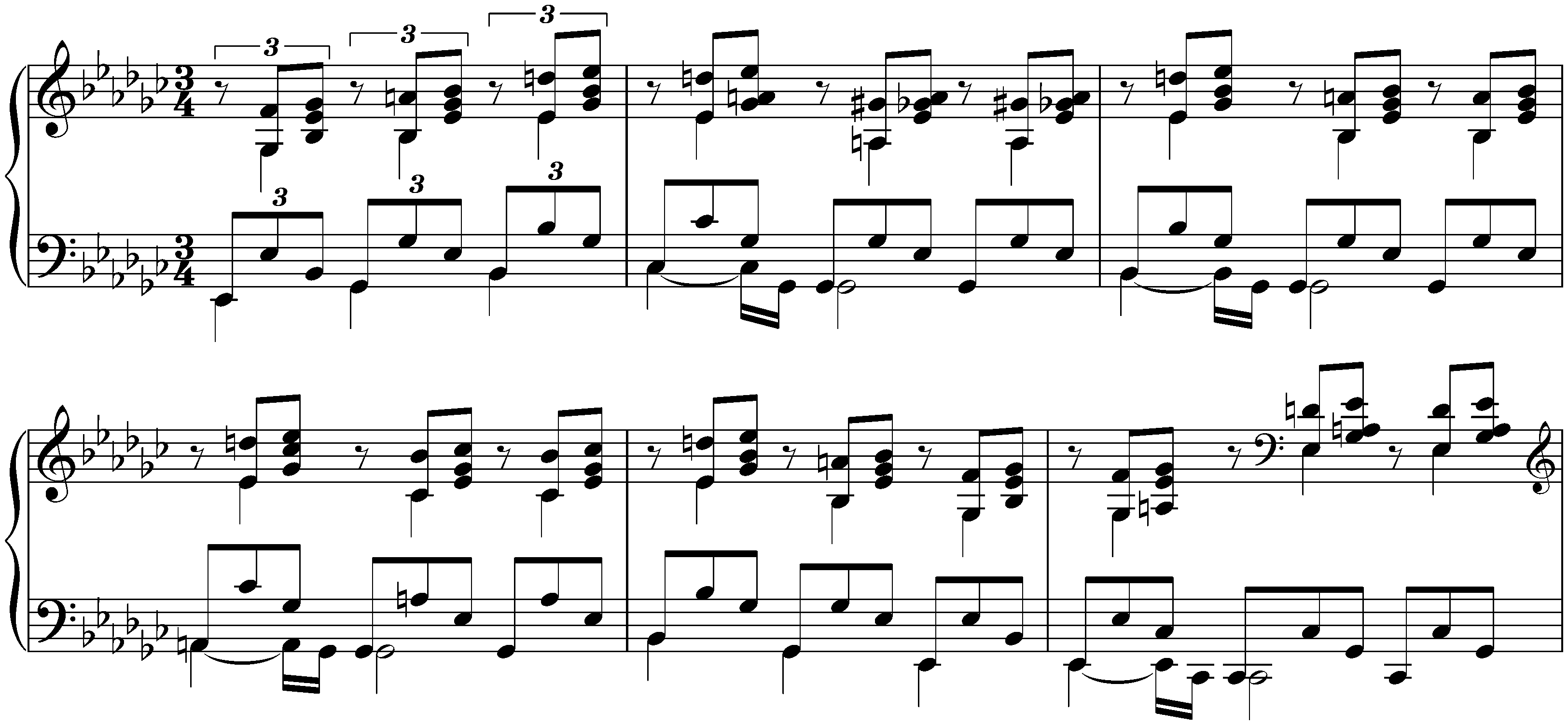 Sonata in E-flat minor, WoO 19; 1.