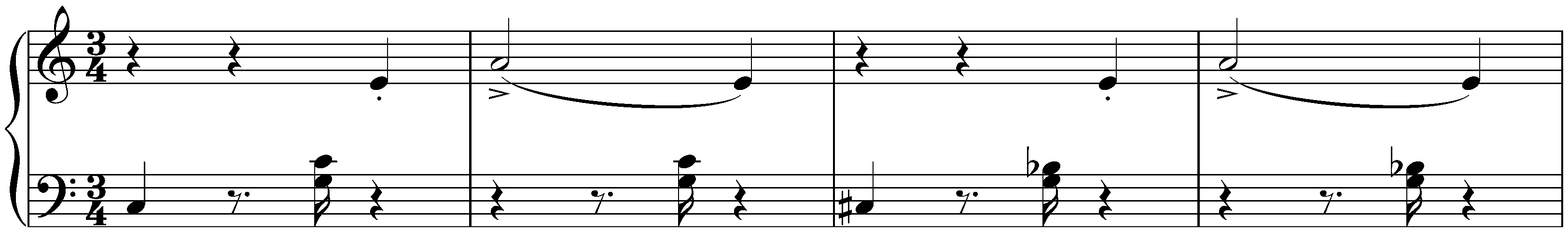 Unfinished works; 2. Valse in C major, Anh. 2