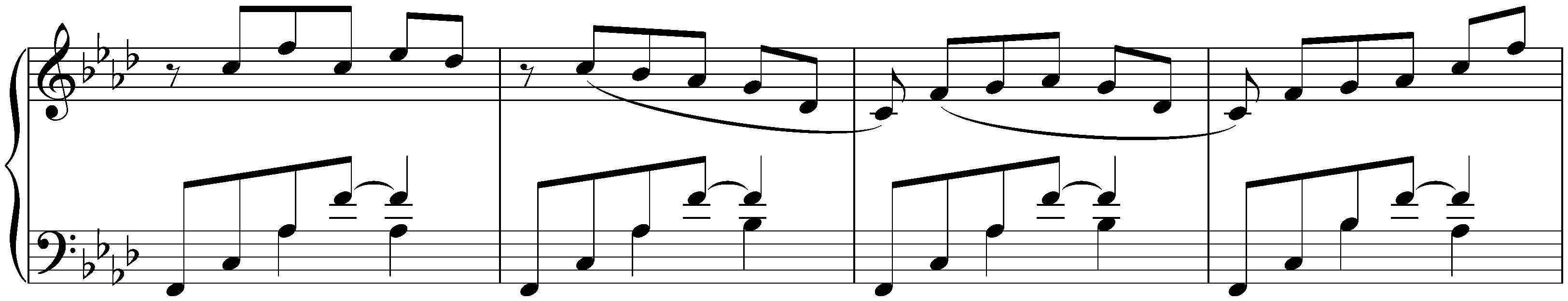 Unfinished works; 7. Nocturne in F minor, Anh. 12