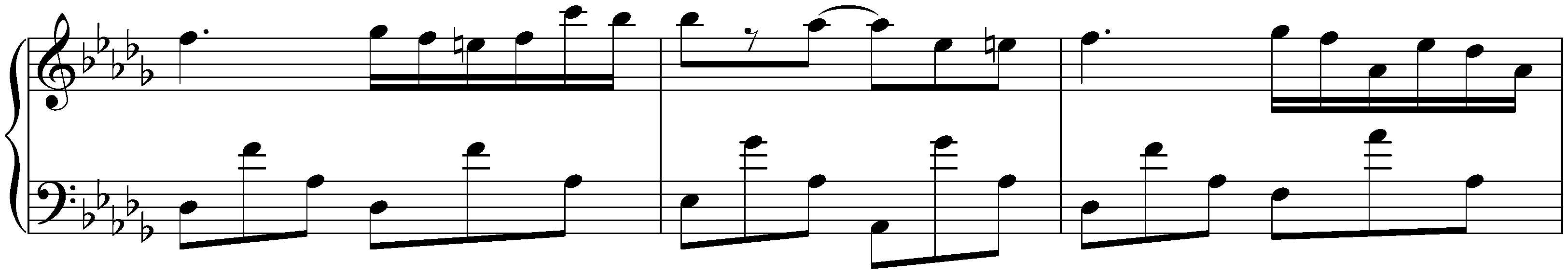 Unfinished works; 9. Nocturne in D-flat major, Anh. 17
