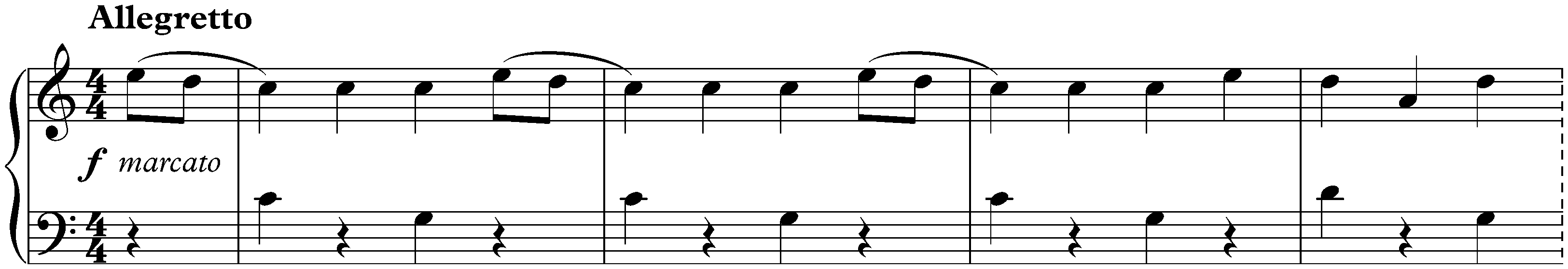 A Child’s Exercise Book, op. 69; 1. March