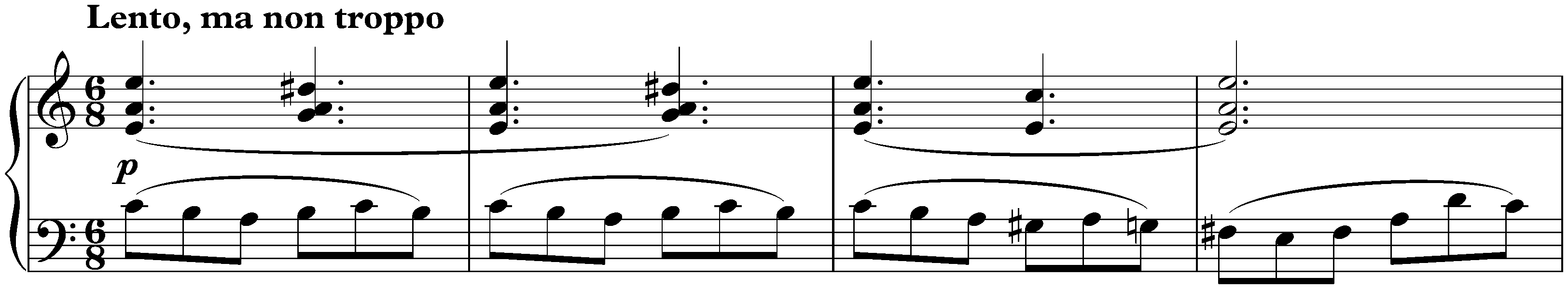 Three Pieces; 2. Prelude