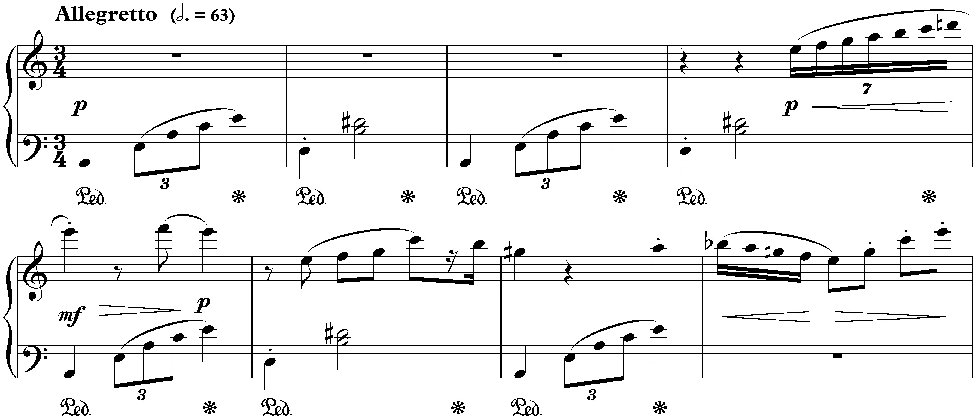 Twenty-four Preludes, op. 34; 2. A minor