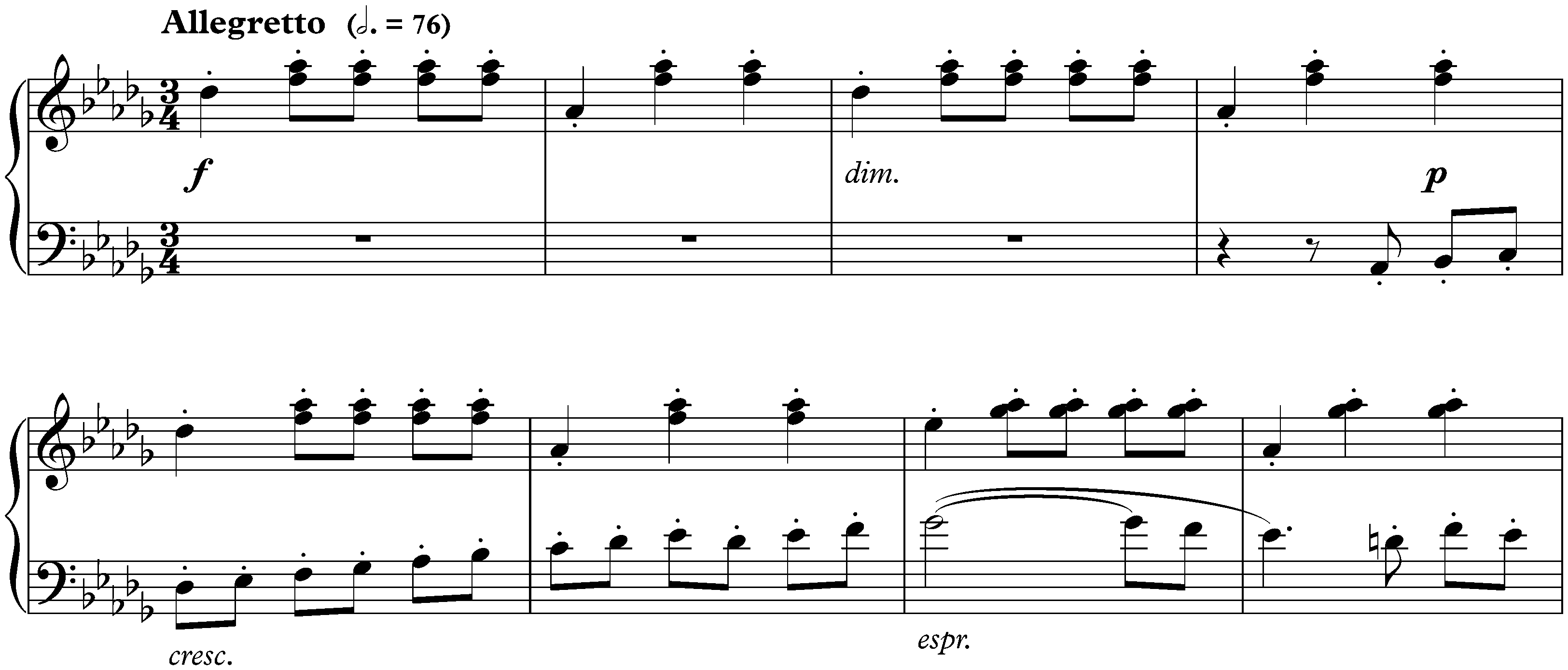 Twenty-four Preludes, op. 34; 15. D-flat major