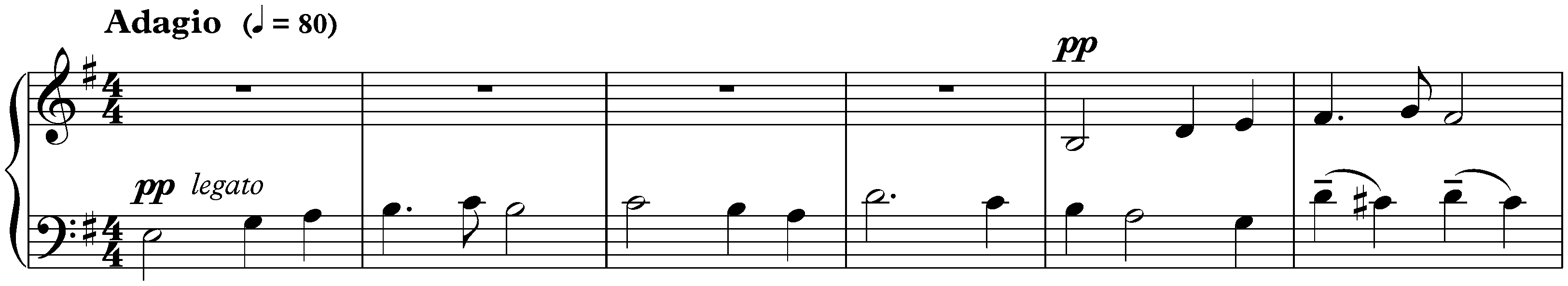 Twenty-four Preludes and Fugues, op. 87; 4. E minor, Fugue