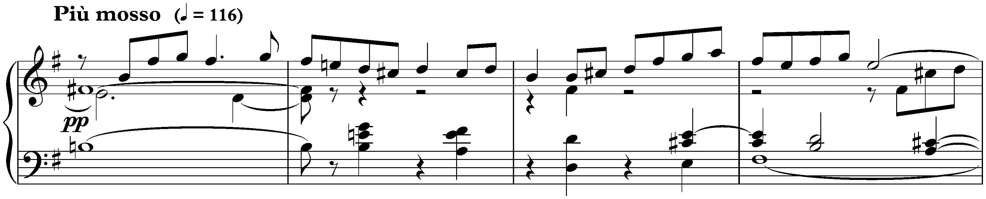 Twenty-four Preludes and Fugues, op. 87; 4. E minor, Fugue