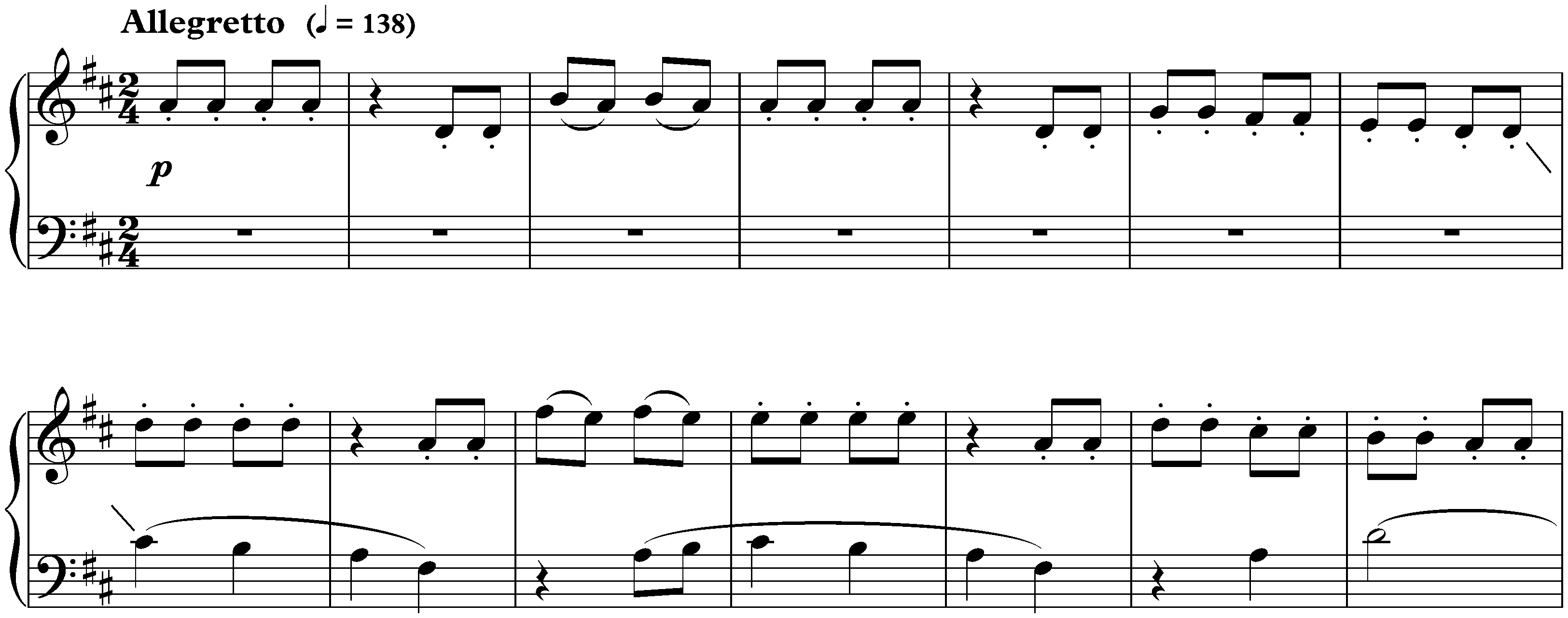 Twenty-four Preludes and Fugues, op. 87; 5. D major, Fugue