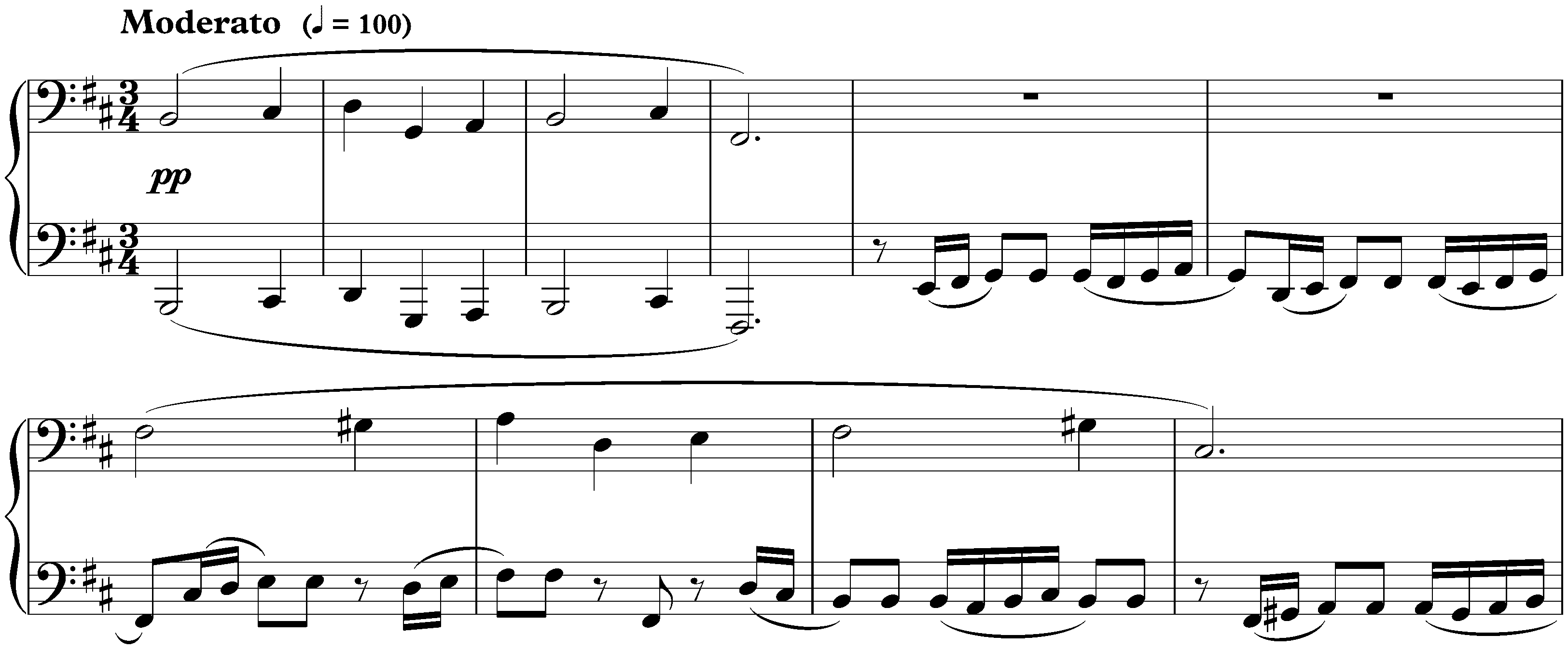 Twenty-four Preludes and Fugues, op. 87; 6. B minor, Fugue