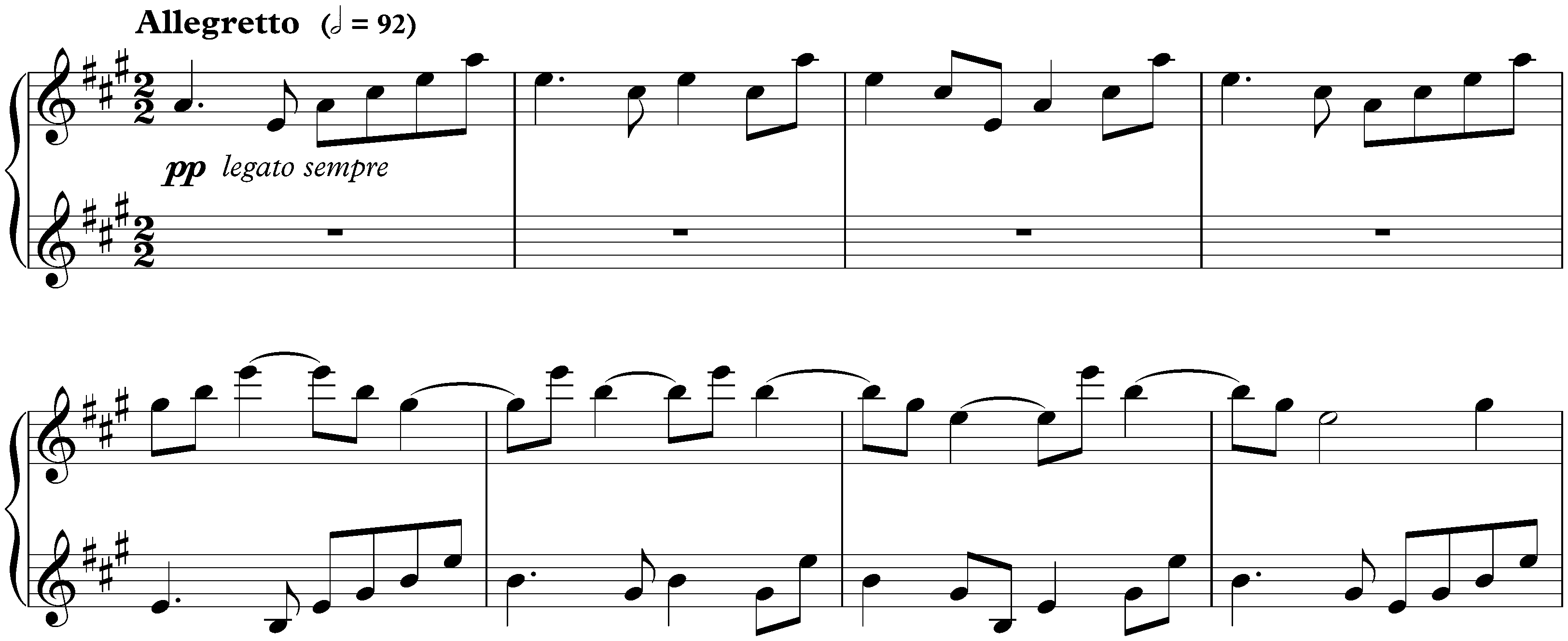Twenty-four Preludes and Fugues, op. 87; 7. A major, Fugue