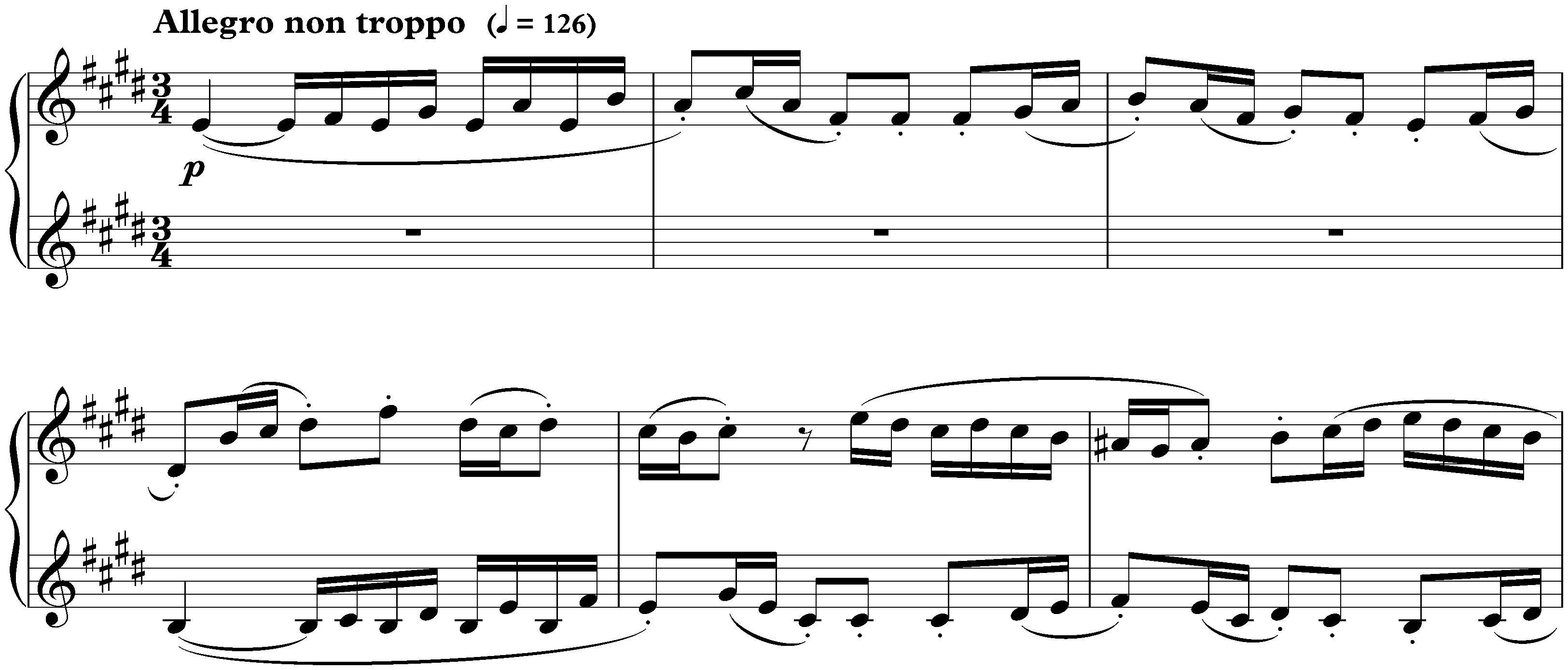 Twenty-four Preludes and Fugues, op. 87; 9. E major, Fugue