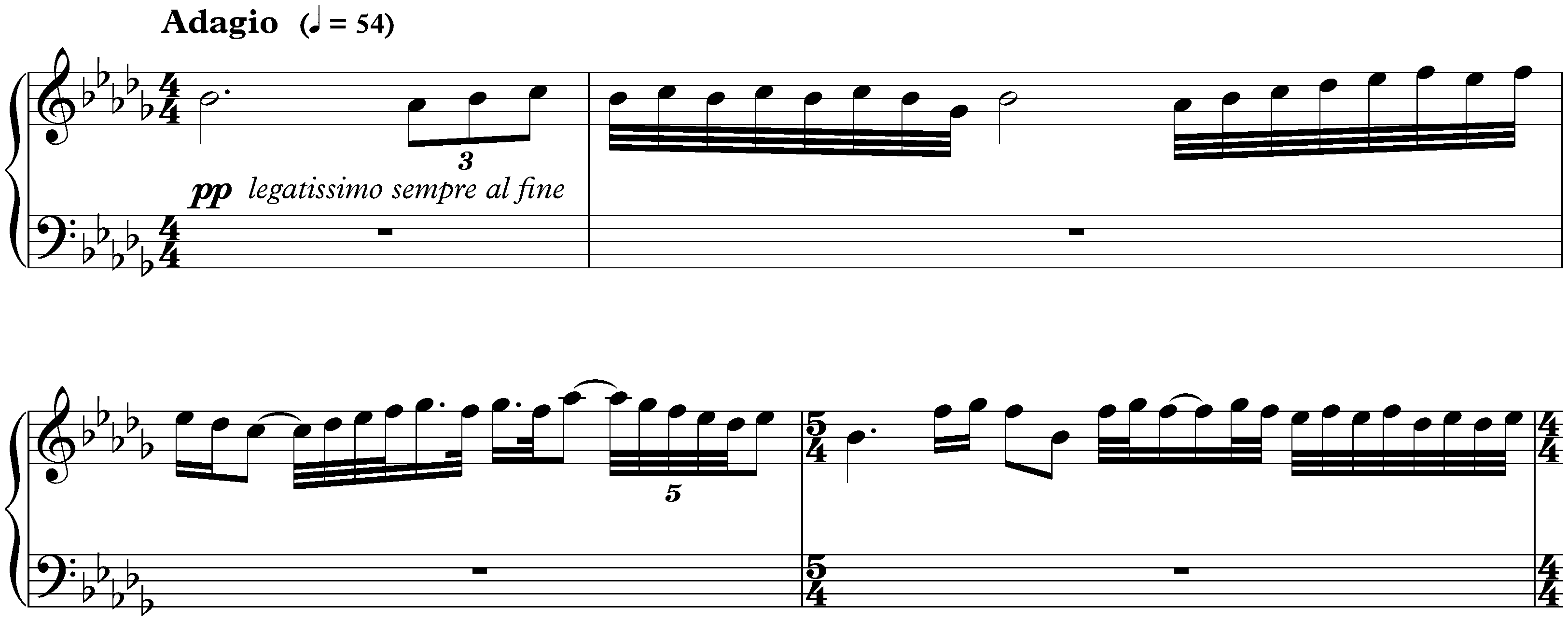 Twenty-four Preludes and Fugues, op. 87; 16. B-flat minor, Fugue