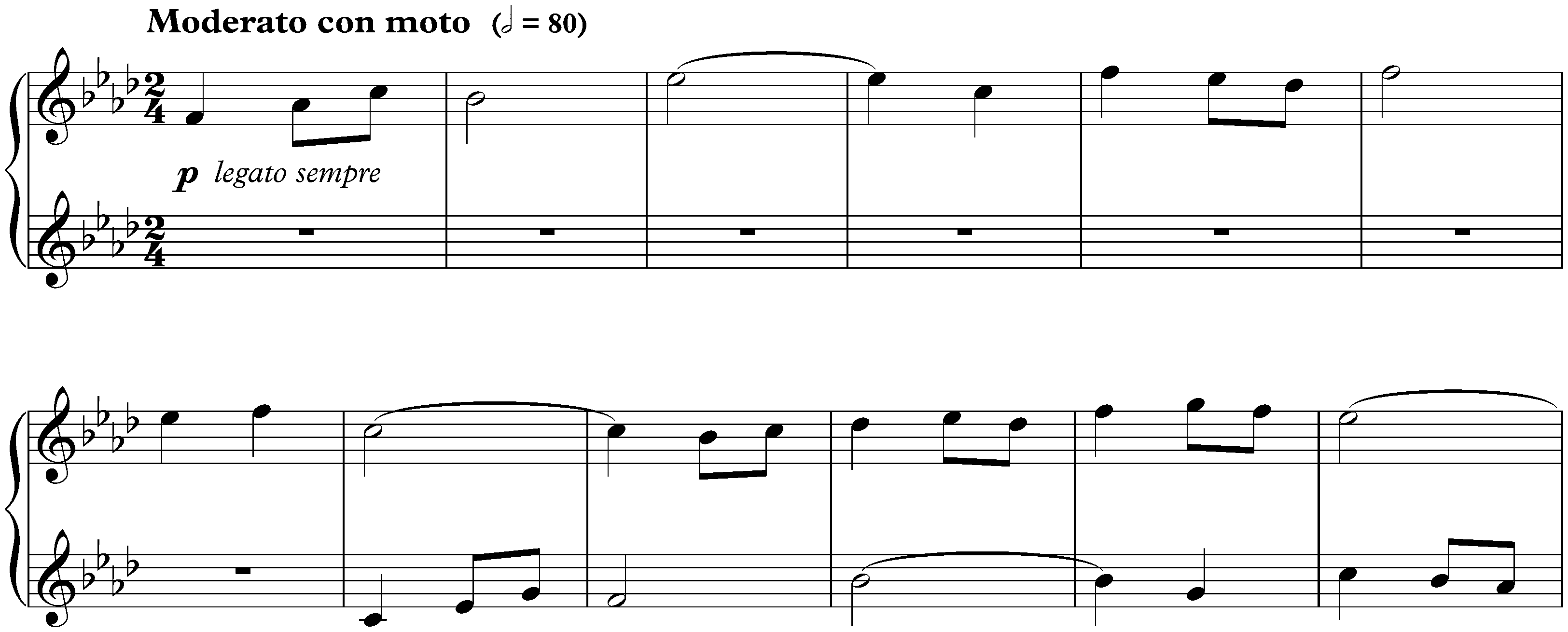 Twenty-four Preludes and Fugues, op. 87; 18. F minor, Fugue