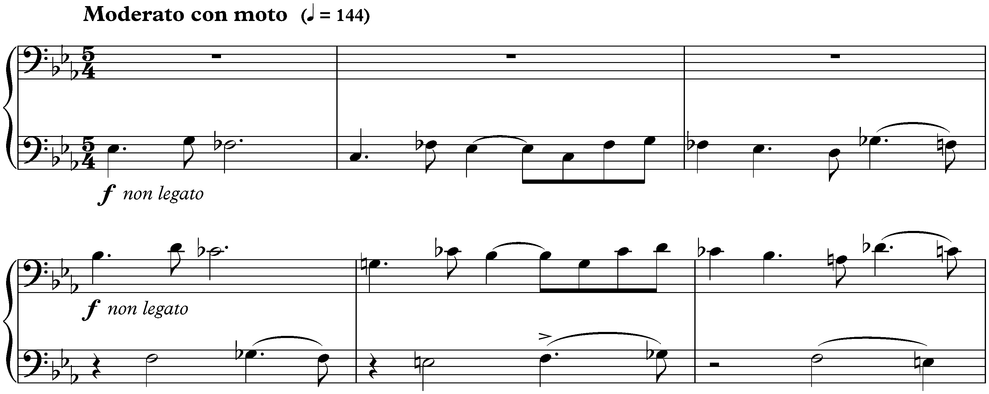 Twenty-four Preludes and Fugues, op. 87; 19. E-flat major, Fugue