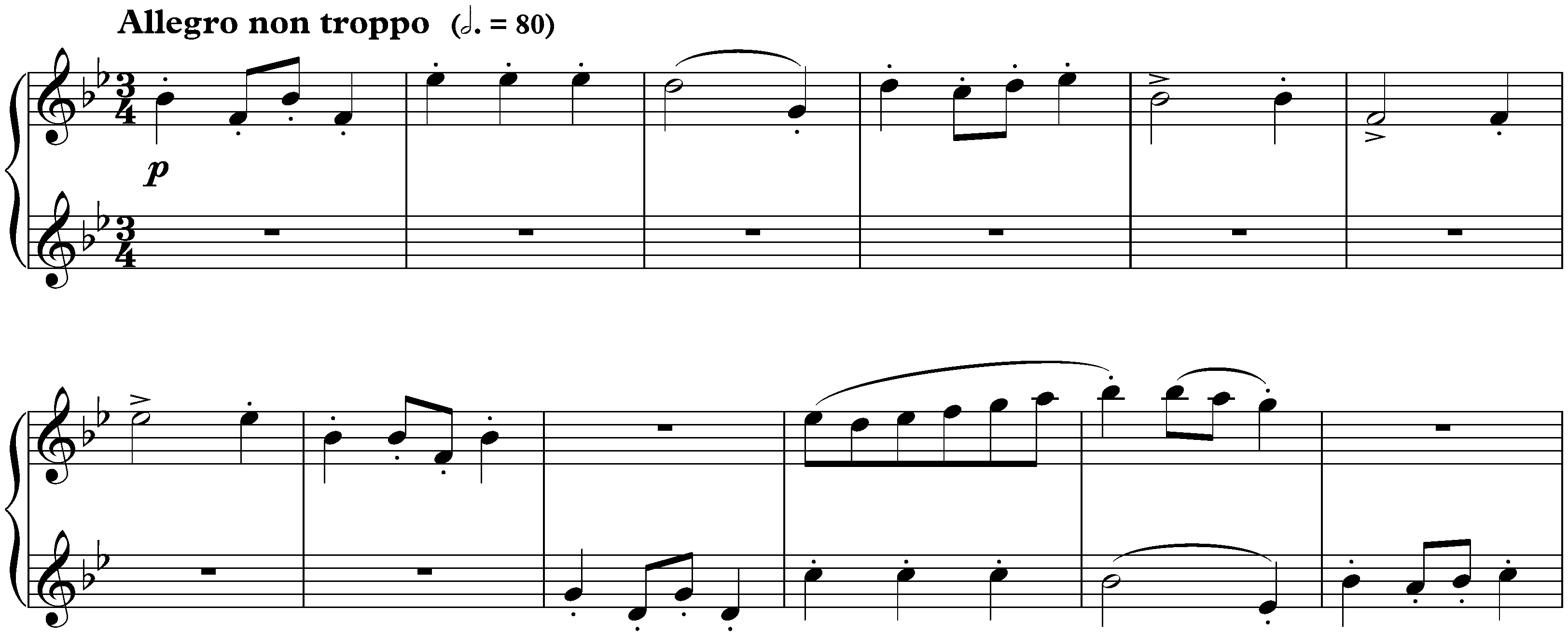 Twenty-four Preludes and Fugues, op. 87; 21. B-flat major, Fugue