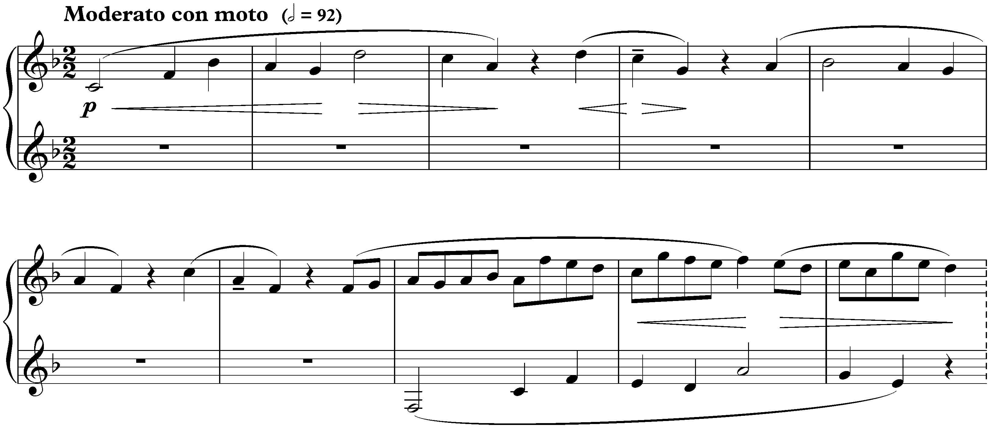 Twenty-four Preludes and Fugues, op. 87; 23. F major, Fugue