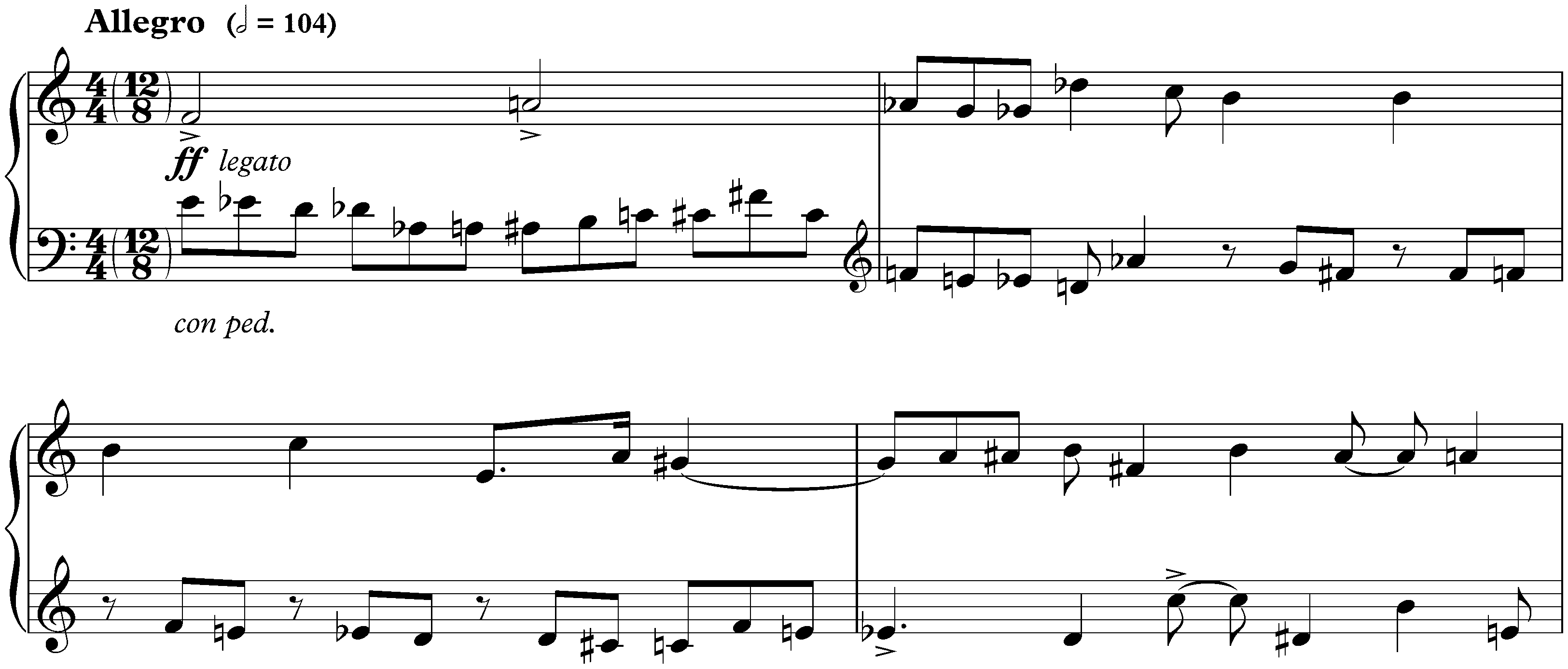 Sonata no. 1, op. 12