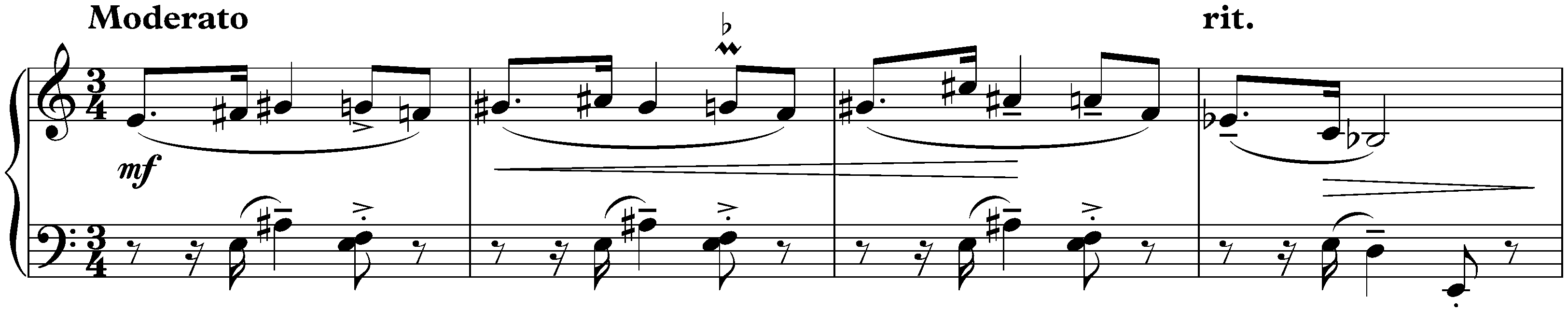 Twenty Mazurkas, op. 50; 5. Moderato
