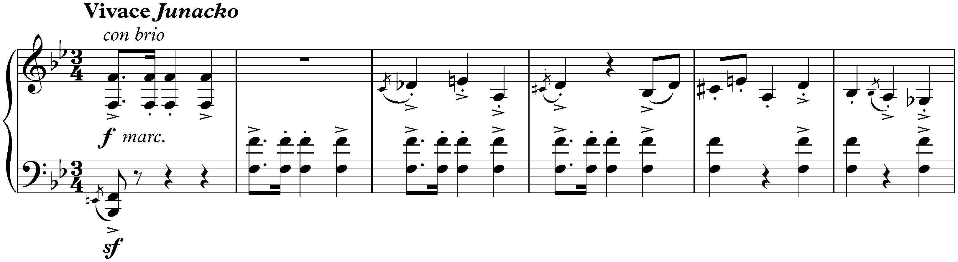 Twenty Mazurkas, op. 50; 6. Vivace