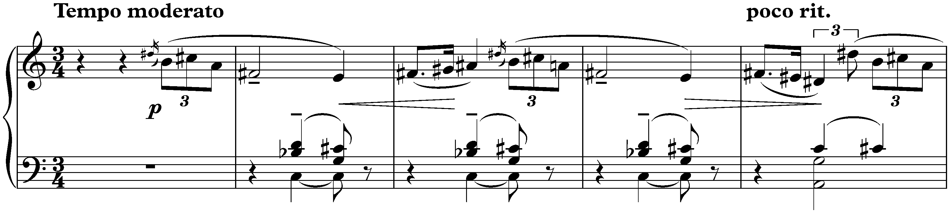 Twenty Mazurkas, op. 50; 9. Tempo moderato