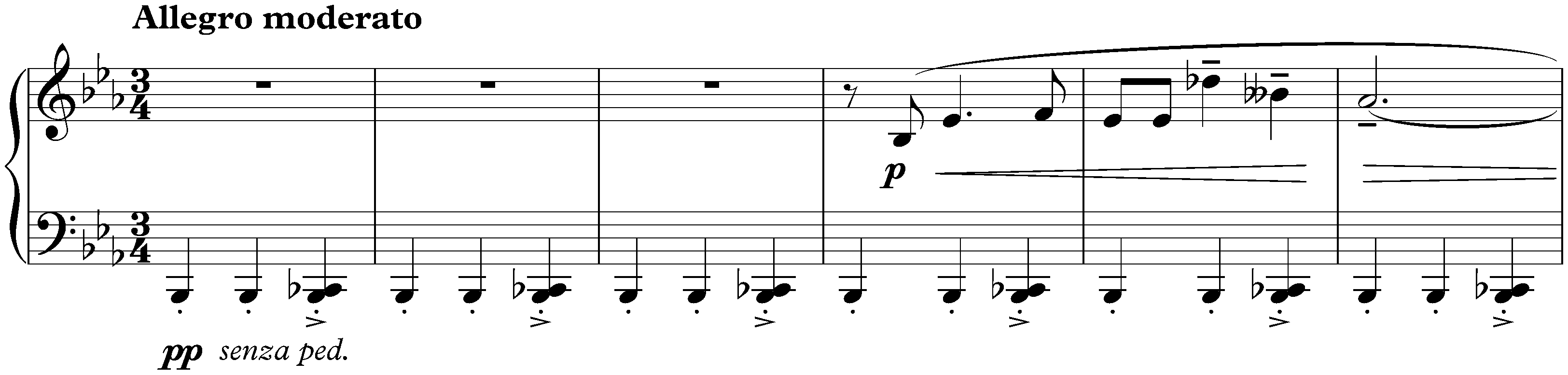 Twenty Mazurkas, op. 50; 12. Allegro moderato