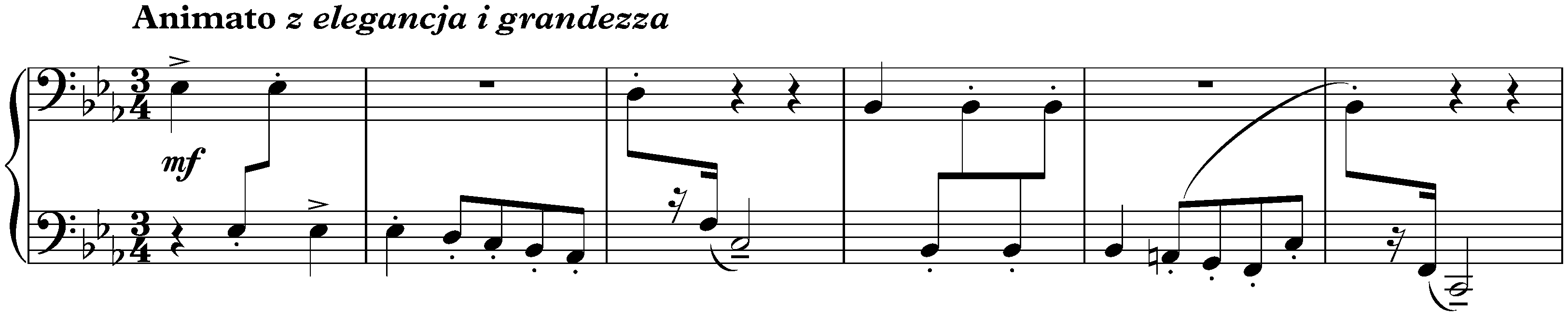 Twenty Mazurkas, op. 50; 14. Animato