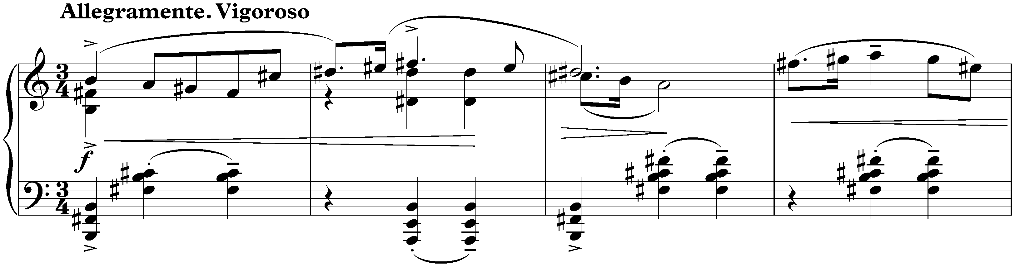 Twenty Mazurkas, op. 50; 16. Allegramente. Vigoroso