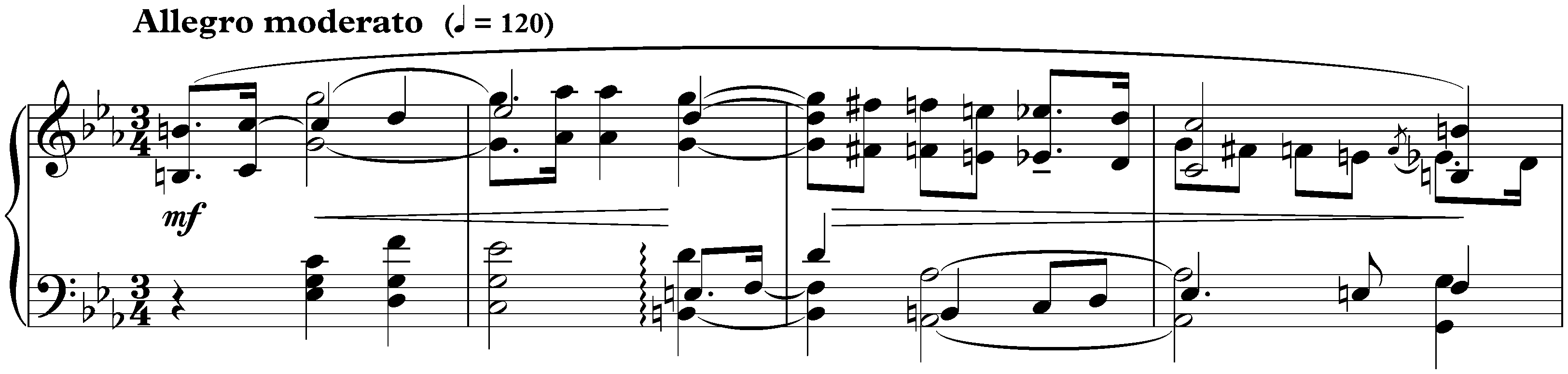 Sonata no. 1 in C minor, op. 8; 1. Allegro moderato